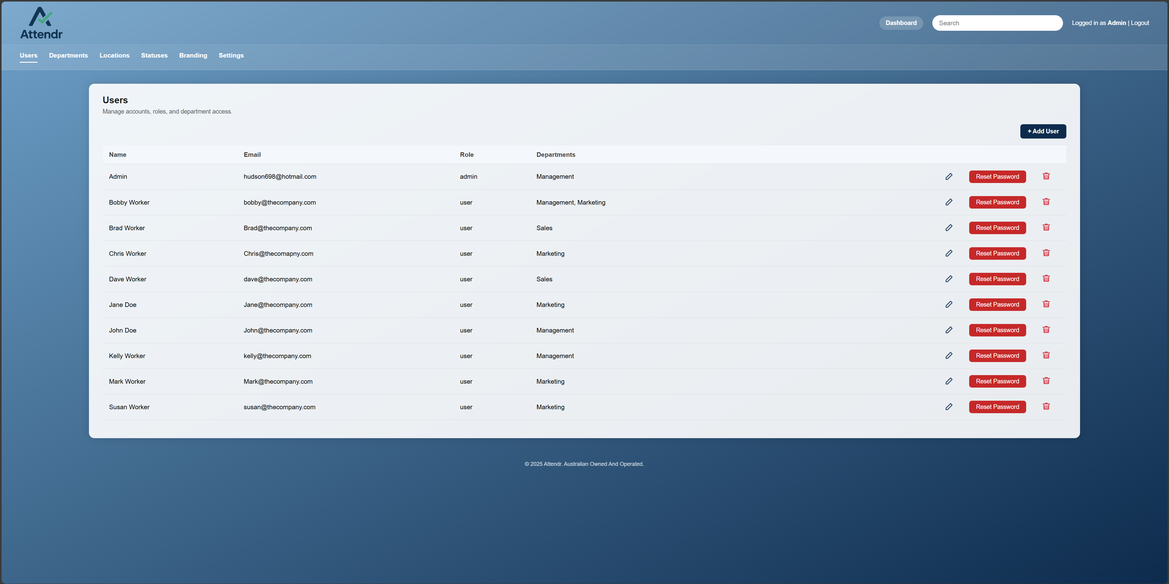 Add User Panel Screenshot
